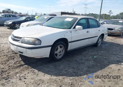 2003 Chevrolet Impala z USA, uszkodzony, nr VIN 2G1WF55E139101528